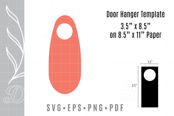 Door Hanger Template Wedding Real Estate