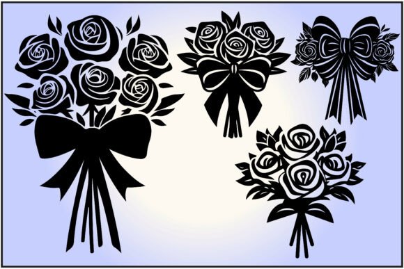 Rose Flower Bouquet Wedding Decor Set: A Designer's Asset
