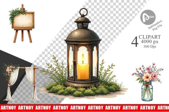 Timeless Elegance: Using Vintage Wedding Clipart for Modern Design