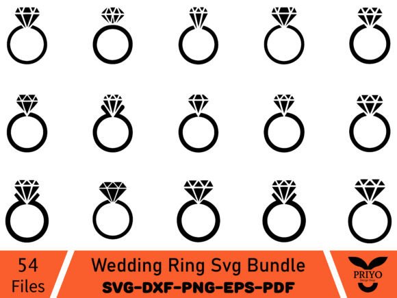 Wedding Ring Svg Bundle: A Designer's Asset for Elegant Projects